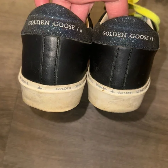 Golden Goose Black and Red Sneakers - Picture 6 of 8